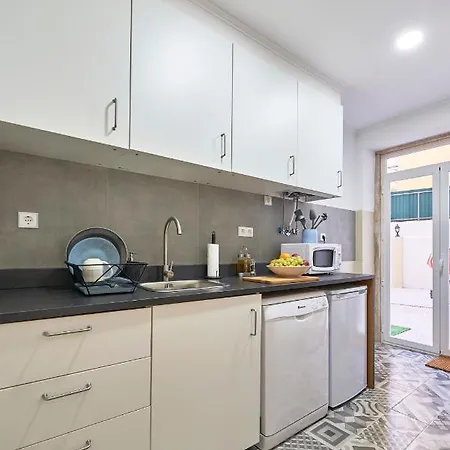 Belem Light Filled With Patio, By Timecooler * Lisbon